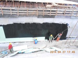 四川觀音湖隧道頂板防水工程
