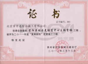 黃果樹杯獎