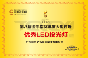 第八屆金手指獎-優(yōu)秀LED投光燈