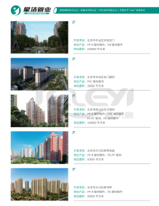 河北星洁管业部分业绩展示