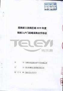 招商蛇口西南區(qū)域2019年度鋼質(zhì)入戶門戰(zhàn)略采購