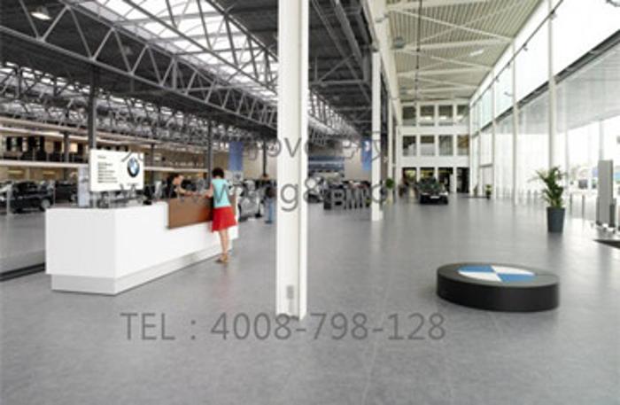 江苏专卖店防滑耐磨塑胶地板，博高专卖店pvc地板