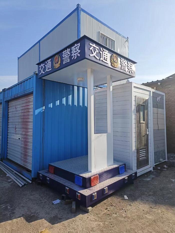  岗亭生产厂家 治安岗亭 门卫岗亭 山西运城永济岗亭制造商    