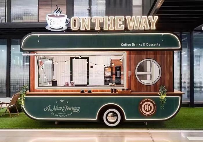 夜市擺攤售賣亭 移動售貨亭 山西大同左云鋼結構小吃房