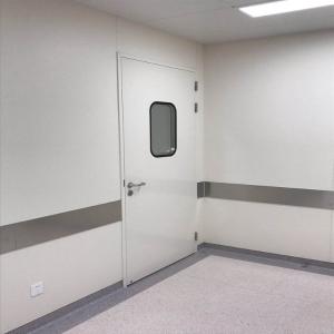 鋼質潔凈門內部填充材料特點