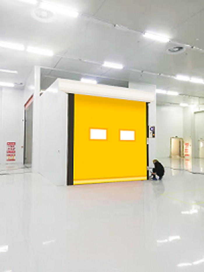 PVC快卷門的柔性卷簾設計優勢