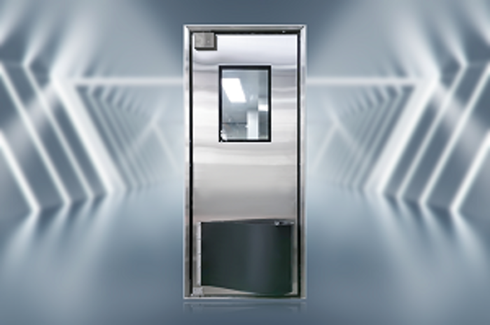 雙向不銹鋼防撞門的結構優勢