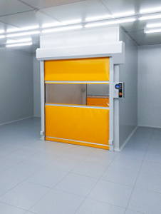 多塵環(huán)境下PVC快卷門運行隱患分析